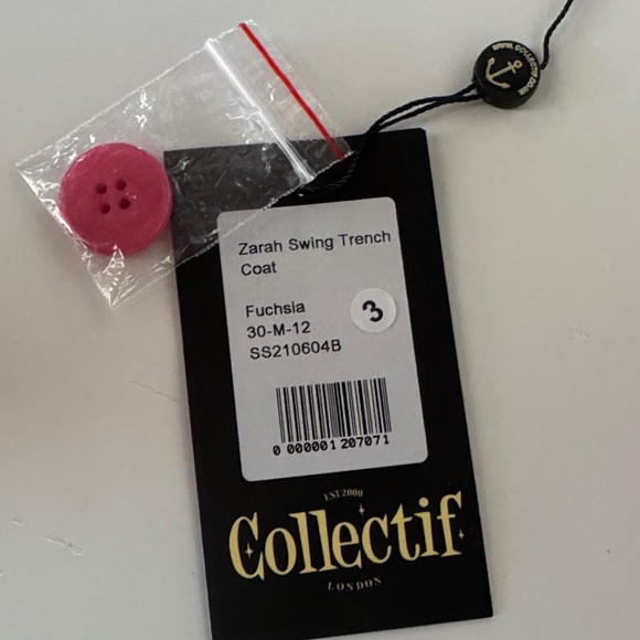 Collectif Zara Swing Coat - Picture 7 of 7